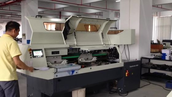 Hızlı Kurulum 4 Kelepçeli Dijital Robot Kitap Ciltleme Makinesi Özel Baskı