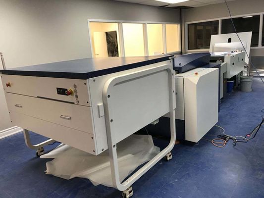 4 Kaset 400x300mm RS485 75PPH CTP Plaka Makinası