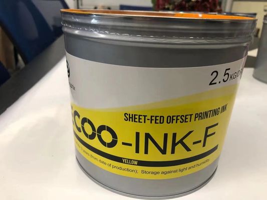 CMYK Hızlı Kuru Ofset Ofset UV Baskı Mürekkepleri 2.5kgs/Kalay