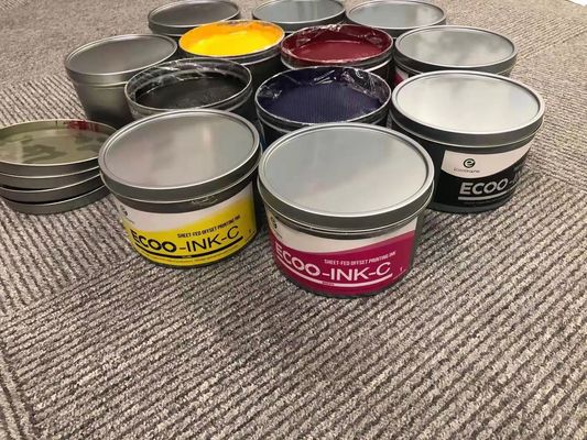 CMYK Hızlı Kuru Ofset Ofset UV Baskı Mürekkepleri 2.5kgs/Kalay