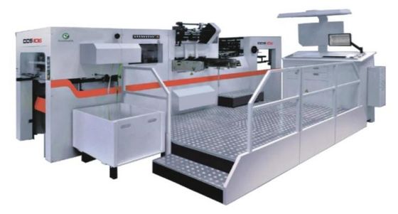1060x760mm 7000S/H EcooGraphix Otomatik Sıcak Folyo Damgalama Kalıp Kesici
