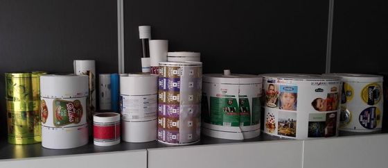 2 Renk 60m/Dk CNC Flekso Etiket Film Baskı Makinesi