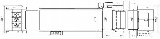 6200PCS/H UV Spot Kaplama Makinası Cam 1090x1440mm