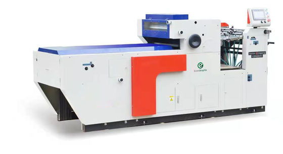 UV Spot Kaplama Vernik Parlatma Makinesi Küçük Format 620mm