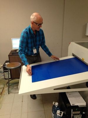 UV Mürekkep Çalışılabilir Termal Pozitif CTP Plaka Çift Katmanlı