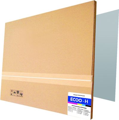 Yeşil Baskı Alüminyum İşlemsiz UV CTCP Plakası 1280mm Genişlik