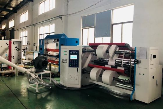 Yapışkan Etiket Termal Kağıt Dilme Sarıcı 300m/dak