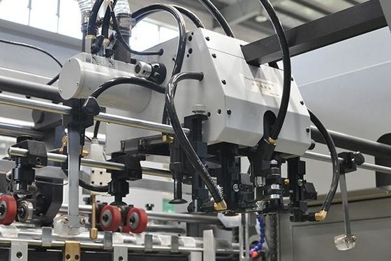 Karton Kabartma için Sıyırma Boşluk Düz Yataklı Kalıp Kesme Makinesi