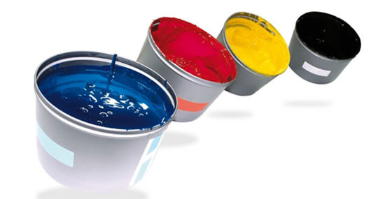 Gazete Baskısı için Pigment Isı Seti Litografi Mürekkebi Yapıştır