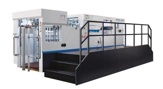 1080mm Sıyırma ile Geniş Formatlı Düz ​​Yataklı Kalıp Kesme Makinesi