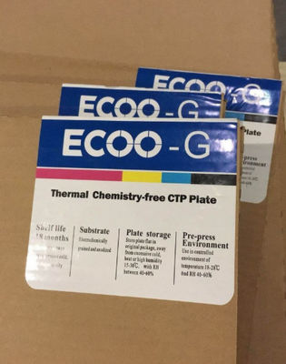 ECOO-G İşlemsiz Isı Plakaları Baskı Üzerine Baskı İçin Çözüm