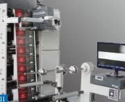Otomatik Flexografik Etiket Baskı Makinesi Döşeme Kesme İstasyonu 60m/min