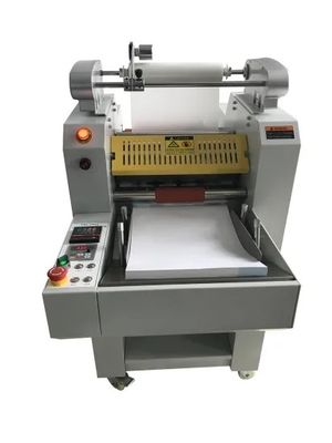 Lazer Baskı için 25um Film 340mm Hidrolik Tek Taraflı Laminatör