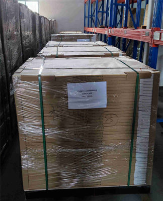 Pozitif Konvansiyonel CTP Baskı Plakaları Çift Kaplama UV Mürekkep Uyumlu