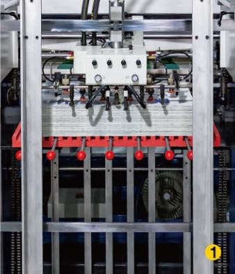 Kağıt Parlatma Genel Kaplama UV Vernikleme Makinesi 1200mm İki Kule