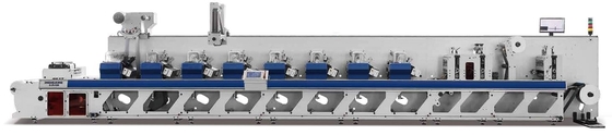 80m/Dak Yapışkanlı Flekso Baskı Makinesi Vernikli