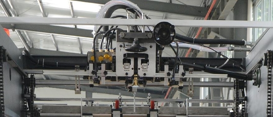 Baskılı Kağıt Oluklu Mukavva için 110M / Min Flüt Laminasyon Makinesi