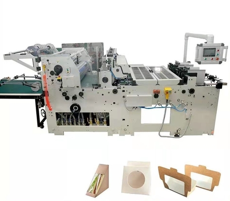 Doku Kutusu için 4kw 200pcs / dak Pencere Yama Makinesi
