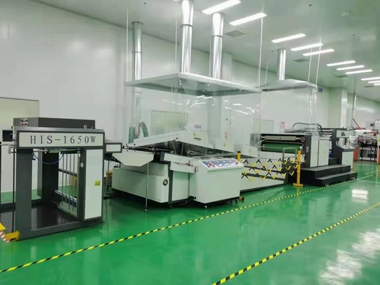 1450mm Kağıt Su Bazlı UV Vernikleme Makinesi ta Kaplama